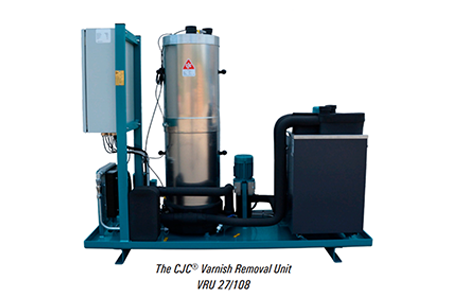 clean oil solutions varnish removal cjc vru