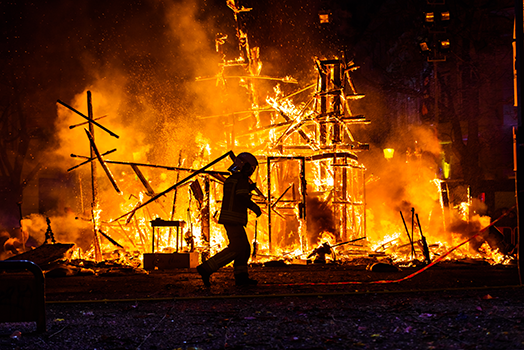 frequent source of industrial fire