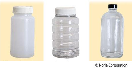sampling bottles 3 types